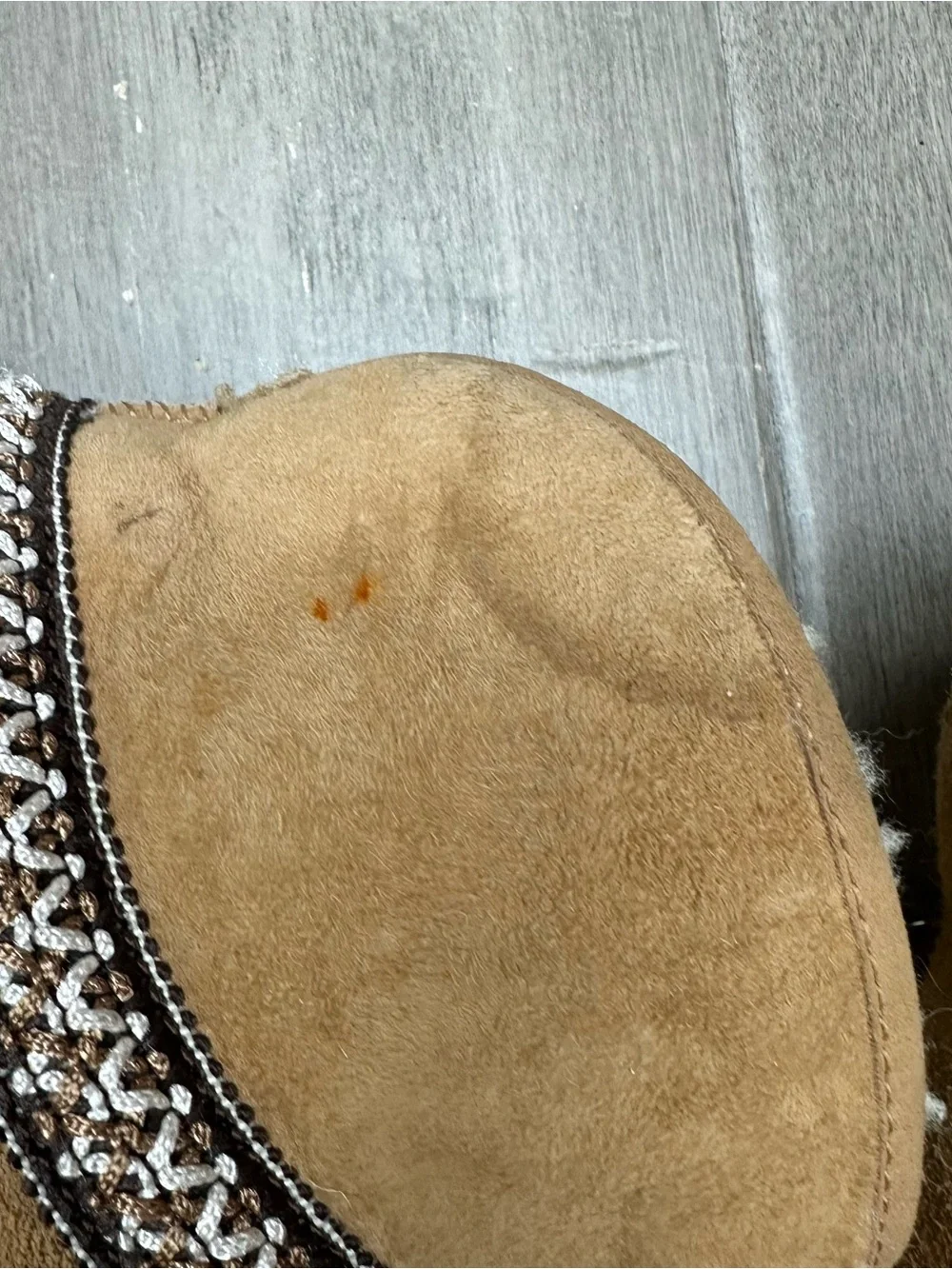 UGG Classic Mini Crescent Boot Chestnut (Toddler) 11